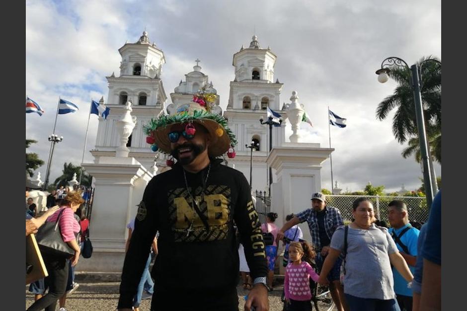 El alcalde mixqueño visitó Esquipulas. (Foto: Twitter Neto Bran)