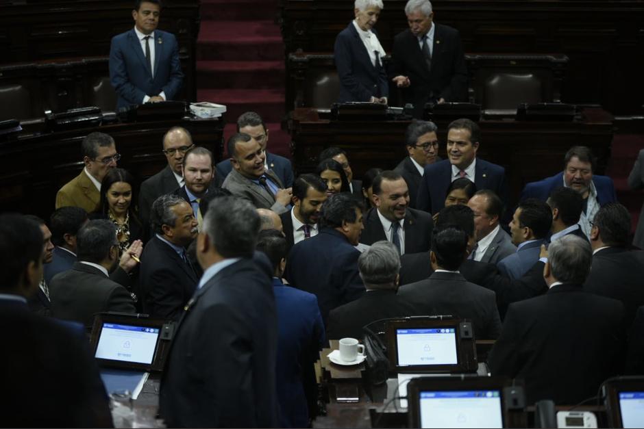 Varios diputados no quedaron conformes con las comisiones que les asignaron. (Foto: Wilder López/Soy502)