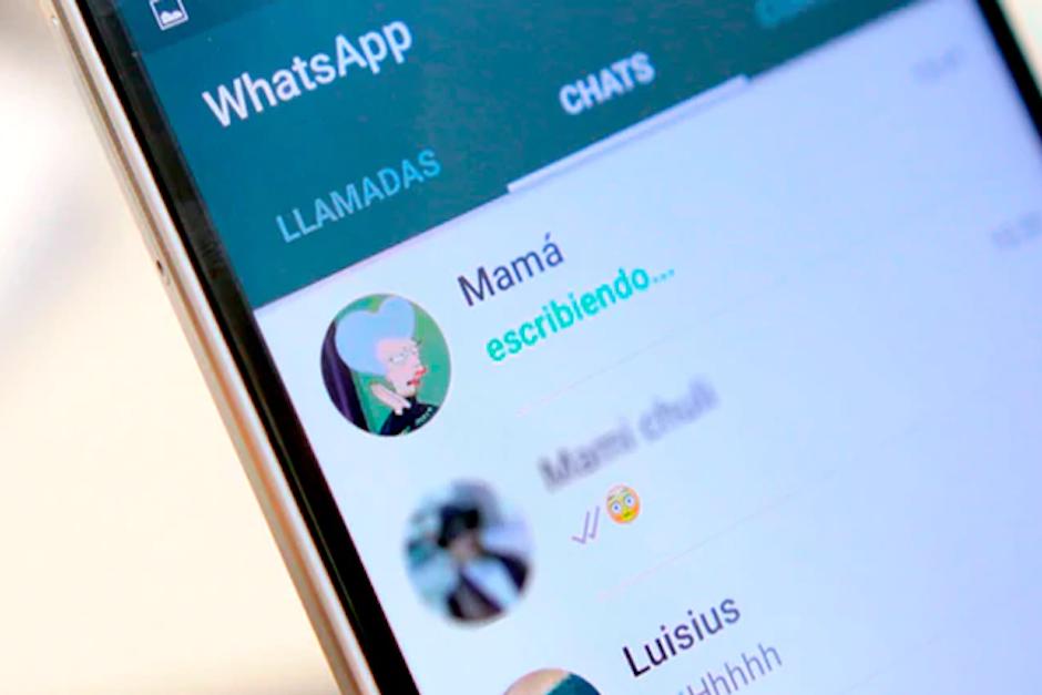 Cuando escribes dentro de WhatsApp, al destinatario le aparece la leyenda de &ldquo;escribiendo...&rdquo; (Foto: diariouno)
