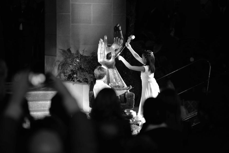 El Monumento a la Paz es una de las obras m&aacute;s significativas del escultor Luis Carlos. (Foto: archivo/Soy502)&nbsp;