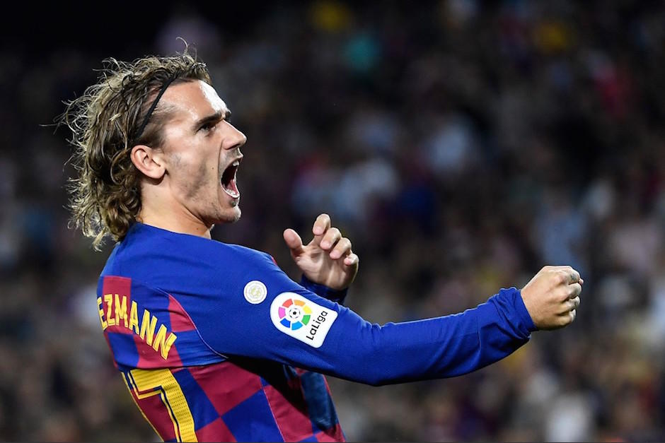 Antoine Griezmann se mandó con un doblete para darle la clasificación a los octavos de final de la Copa del Rey. (Foto: AFP)