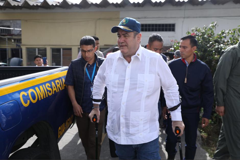 El presidente Alejandro Giammattei tambi&eacute;n le respondi&oacute; en redes sociales a Nayib Bukele. (Foto: Wilder L&oacute;pez/Soy502)