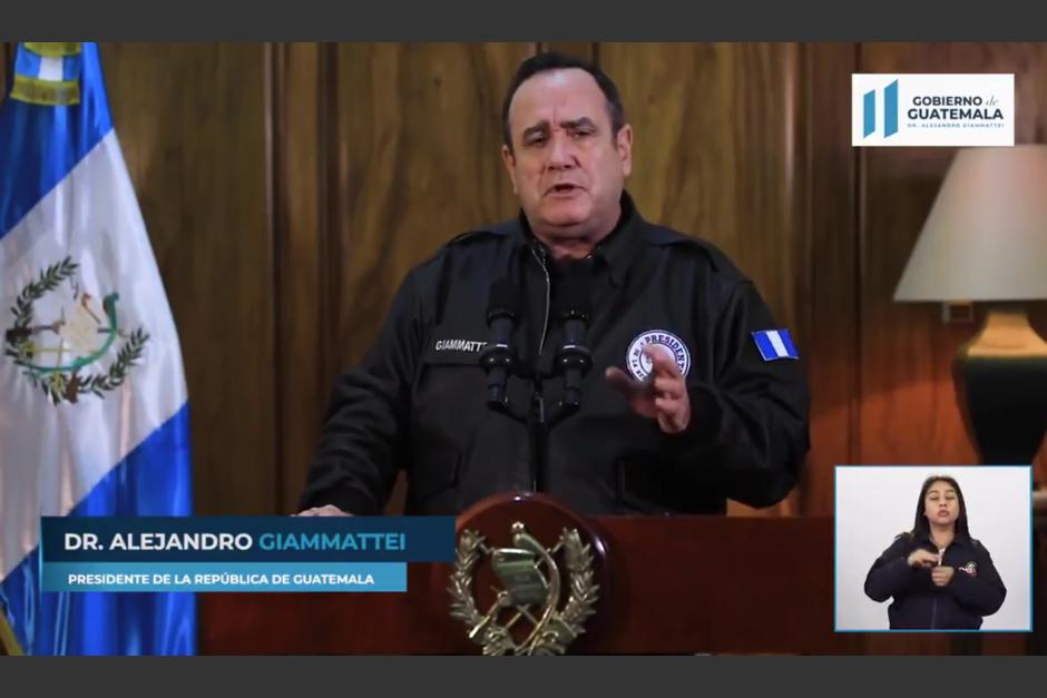 El mandatario emitió un mensaje a la nación a las 6:00 horas de este viernes. (Foto: AGN)&nbsp;