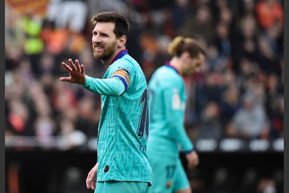 Lionel Messi no pudo hacer nada para evitar la derrota de su equipo. (Foto: AFP)