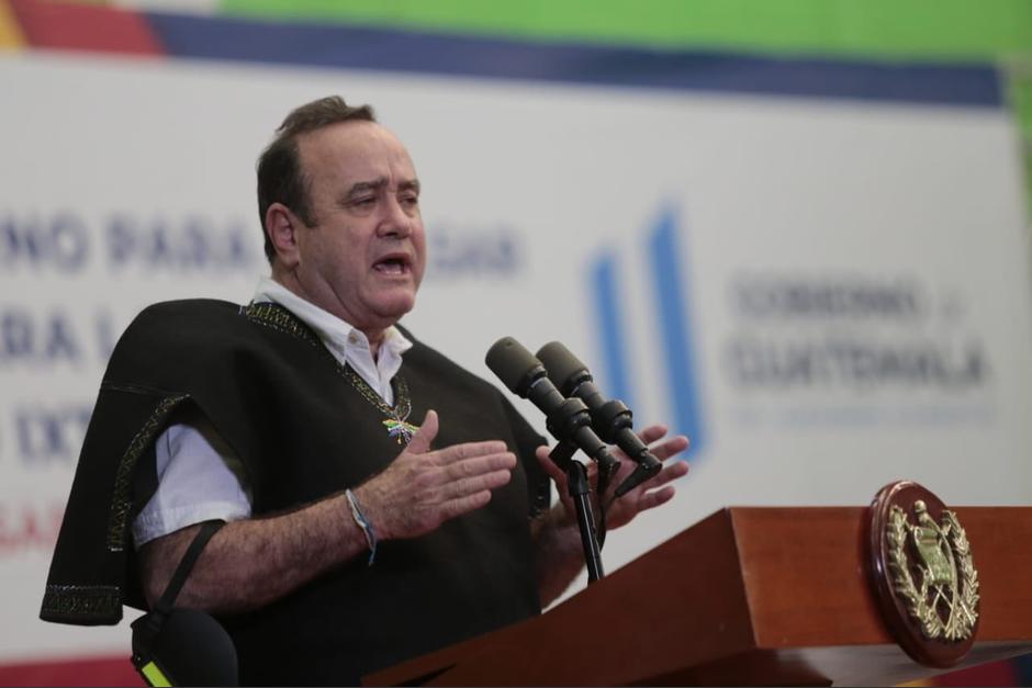 El mandatario acudi&oacute; en una visita de trabajo a San Mateo Ixtat&aacute;n. (Foto: AGN)&nbsp;