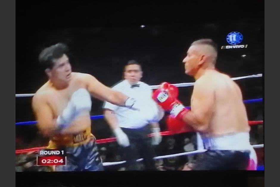 La pelea fue vista por cientos de personas este viernes. (Foto: captura pantalla)&nbsp;