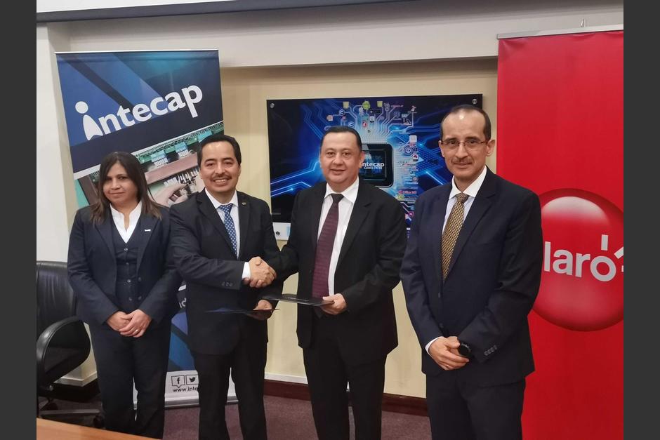 Intecap y Fundaci&oacute;n Carlos Slim se unen para contribuir con el crecimiento y productividad del pa&iacute;s. (Foto: Fernando Pinetta)