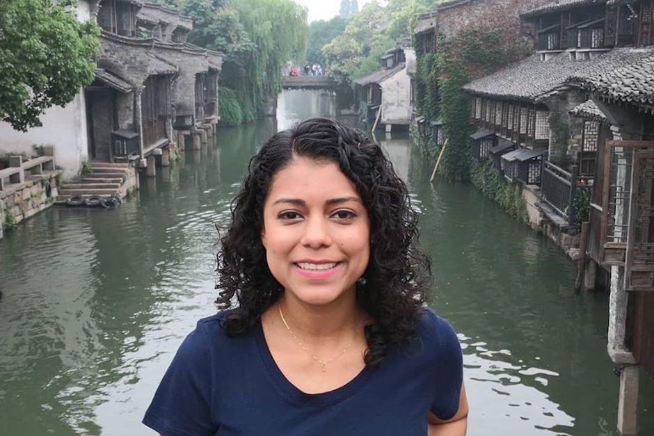 Celia decidió usar sus redes sociales para informar sobre la situación actual ante la emergencia de lo que se denominó como "Coronavirus" (Foto: Facebook Chapina en China)