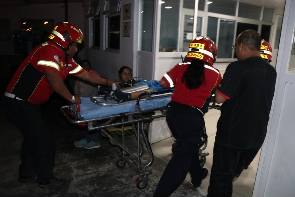 El menor murió al ingresar al Hospital Roosevelt. (Foto: CBM)&nbsp;