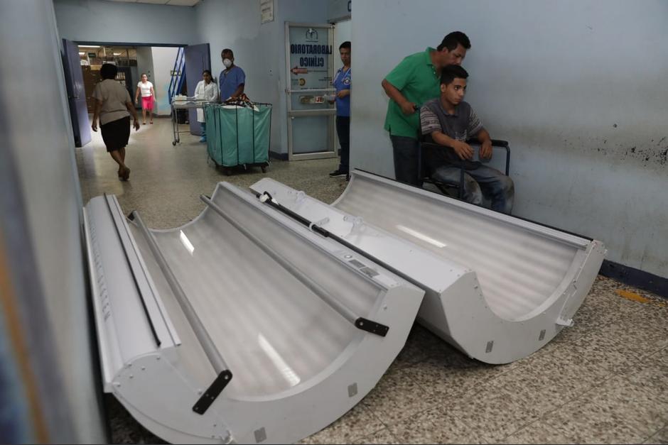 Cámaras de Colágeno de Roxana Baldetti ahora serán utilizadas en el Hospital Nacional de Escuintla. (Foto: AGN)