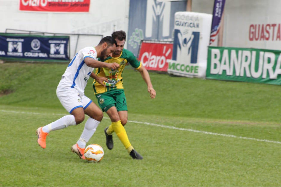 Guastatoya se quedó con el triunfo ante Mixco en el estadio David Cordón Hichos. (Foto: Mixco)