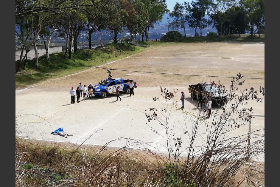 Presuntos pandilleros atacaron a varios jugadores de fútbol en la zona 21. (Foto: Soy502)