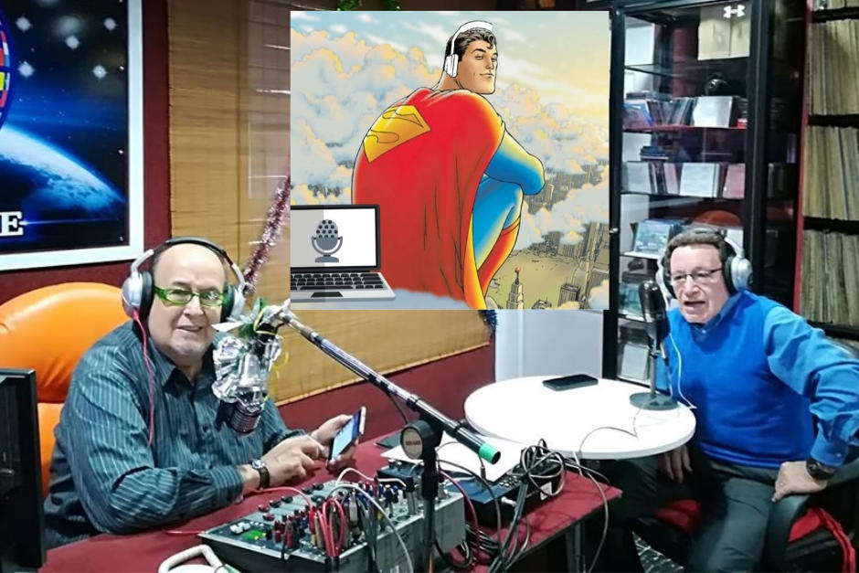 ¡Ha vuelto "el Superman de la radio"! (Foto: Cortesía, Radio Panamericana)