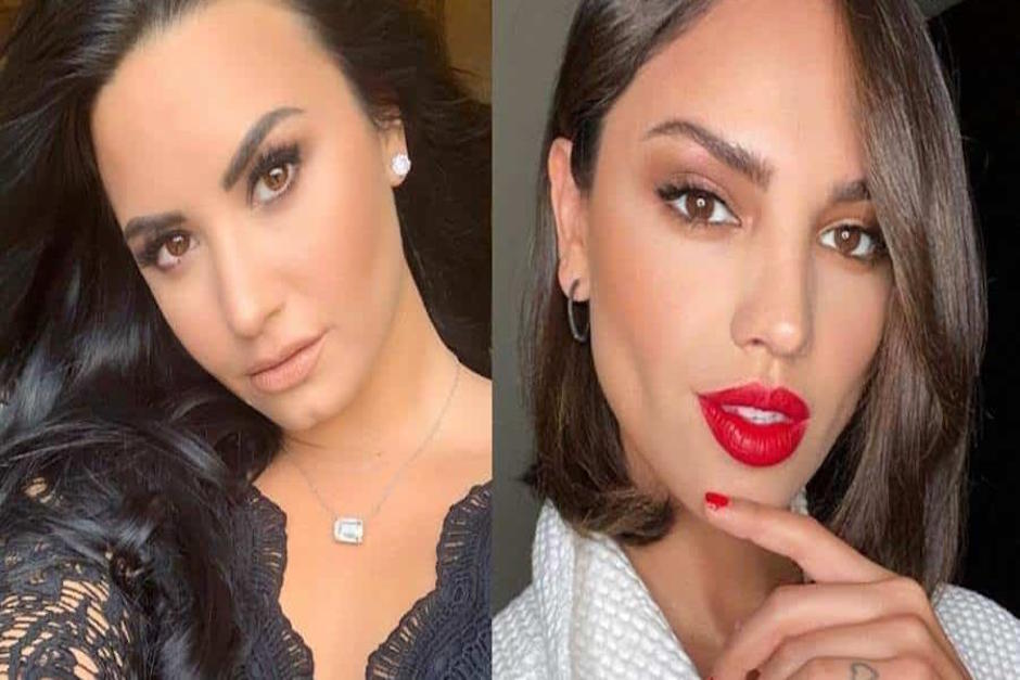 Eiza González y Demi Lovato abrieron la polémica por meter billetes en ropa interior de una "stripper". (Foto: Perú 21)