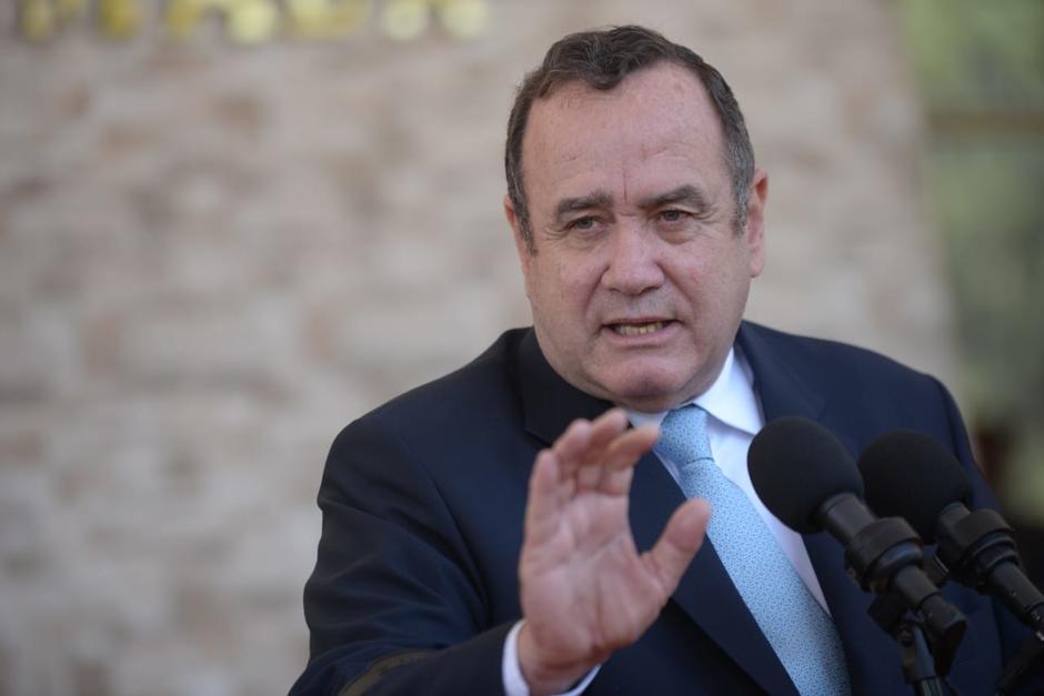 Alejandro Giammattei, presidente de Guatemala. (Foto: Wilder López / Soy502)