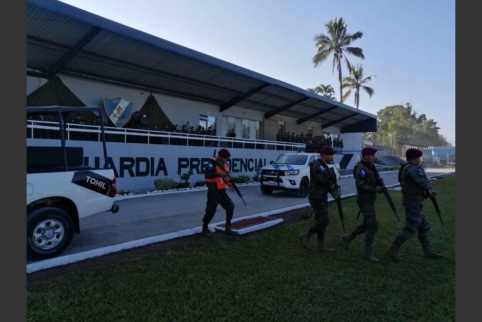 Soldados inician el primer curso de protección de personalidades. (Foto: Facebook/GuardiaPresidencial)
