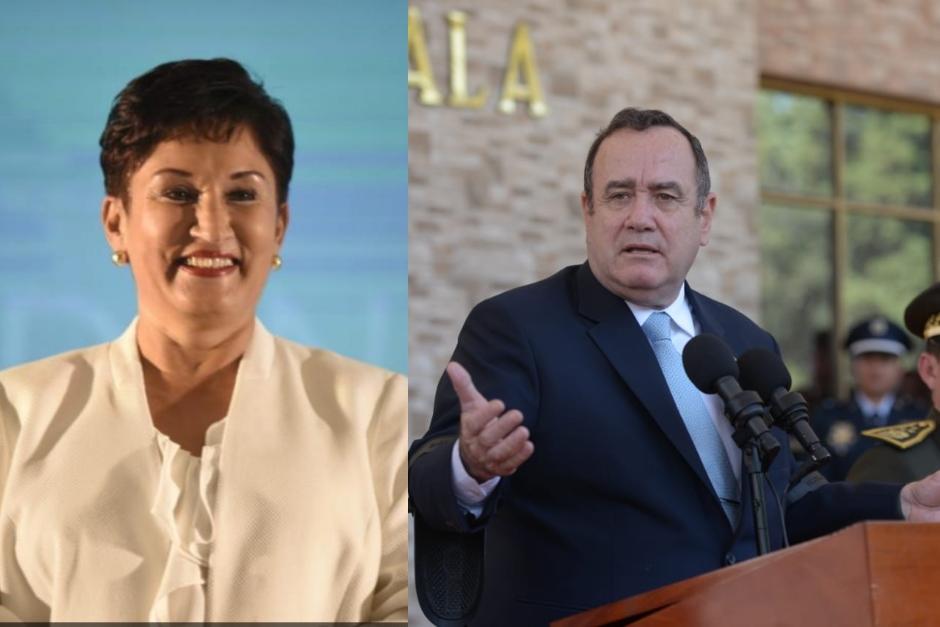 Thelma Aldana pidió que Alejandro Giammattei se pronuncie tras conocerse, de forma oficial, que Mario Estrada intentó asesinar a Aldana y a dos fiscales del Ministerio Público. (Fotos: Archivo/Soy502)