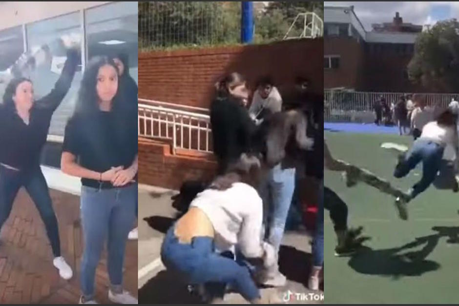 Varias chicas han sido v&iacute;ctimas del nuevo reto viral "Rompe bocas". (Foto: Captura de video)