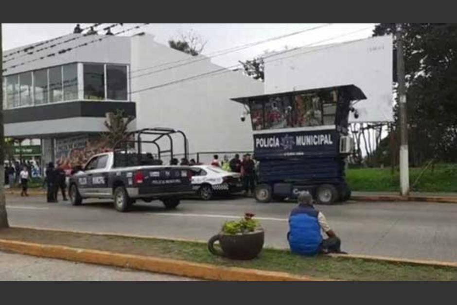 El lugar en el que se produjo el ataque a dos polic&iacute;as en Veracruz. (Foto: La Saga)