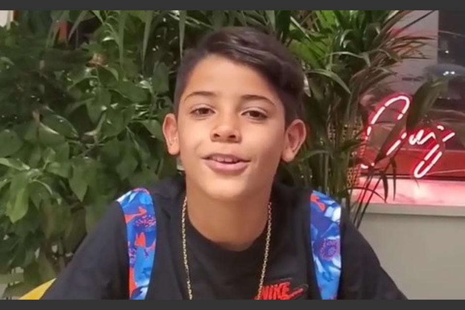 El hijo de la estrella de la Juventus ha acumulado una gran cantidad de seguidores en menos de 24 horas. (Captura video)