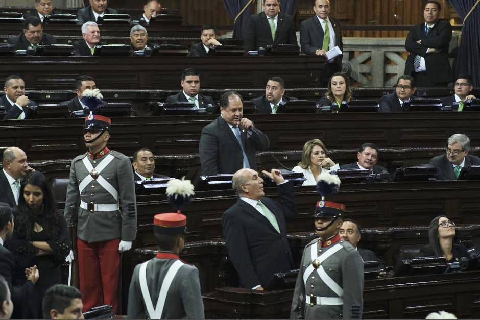 Los seis diputados expulsados apoyaron al partido Vamos en la elección de la Junta Directiva del Congreso. (Foto: Wilder López/Soy502)