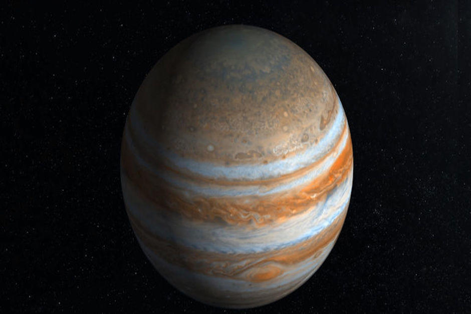 La superficie de Júpiter no es sólida (Foto: Turismo de Estrellas)