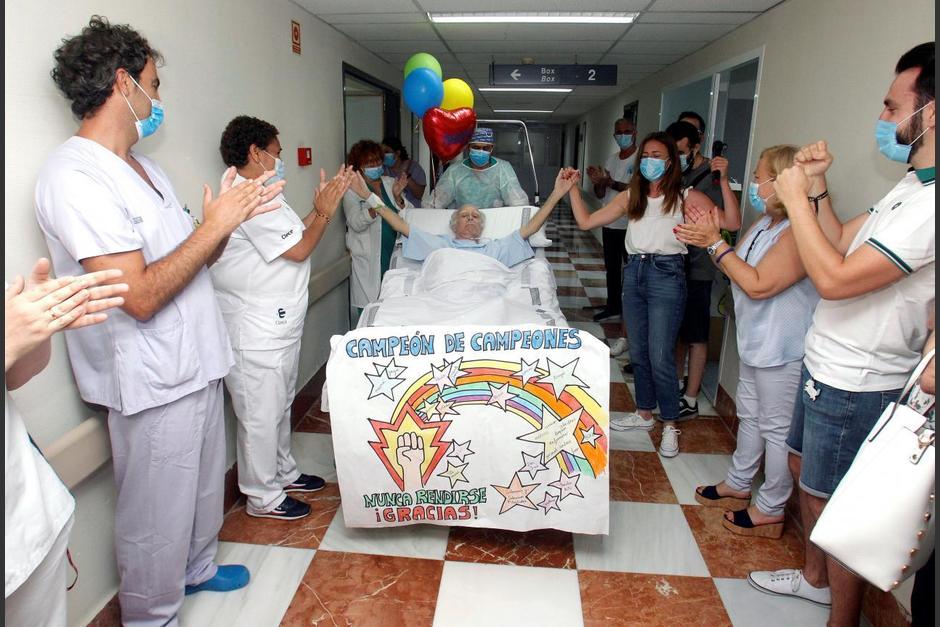 El hombre pas&oacute; 101 d&iacute;as en cuidados intensivos y 94 de ellos con respiraci&oacute;n asistida en un hospital de Espa&ntilde;a. (Foto: La Vanguardia)&nbsp;