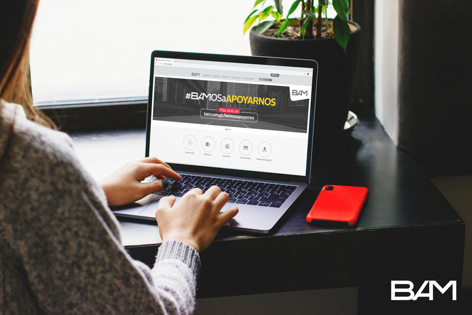 Con 94 a&ntilde;os de vida apoyando los proyectos y emprendimientos de los guatemaltecos, BAM ha decidido ofrecer soluciones financieras a sus clientes durante la actual emergencia sanitaria. (Fotograf&iacute;a cortes&iacute;a: BAM)