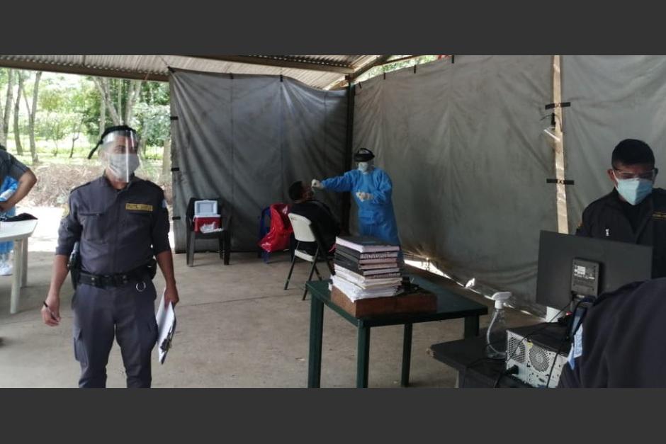 Las autoridades confirmaron que se hicieron 35 pruebas de Covid-19 en Mariscal Zavala. (Foto: Dirección General del Sistema Penitenciario)