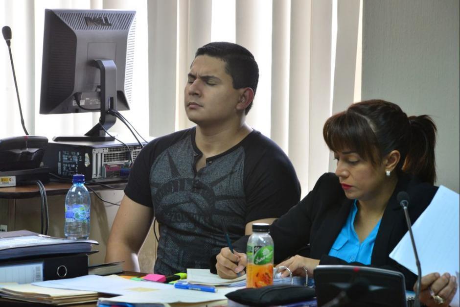 Jabes Meda atropell&oacute; en abril de 2017 a un grupo de estudiantes que protestaban en la calzada San Juan zona 7. (Foto: archivo/Soy502)&nbsp;