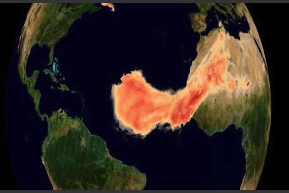 Una segunda masa del polvo del Zahara, denominada Godzilla, llegará al país en las próximas horas. (Foto: Radio Ciudad del Mar)