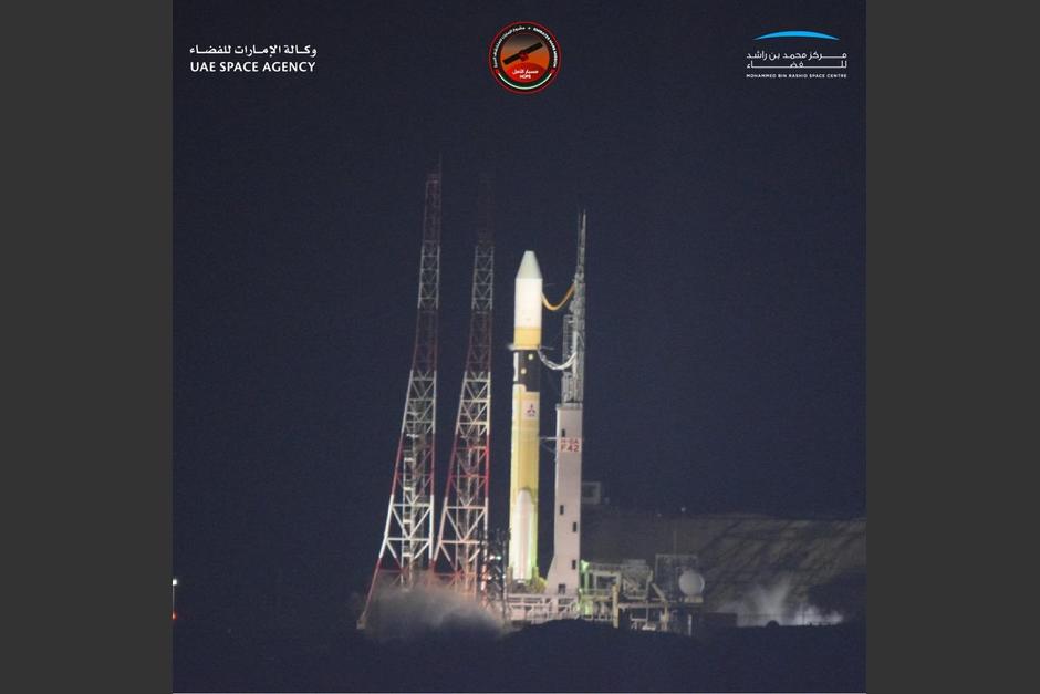 La misión espacial estaría arribando a Marte en febrero de 2021. (Foto:&nbsp;@HopeMarsMission/Twitter)