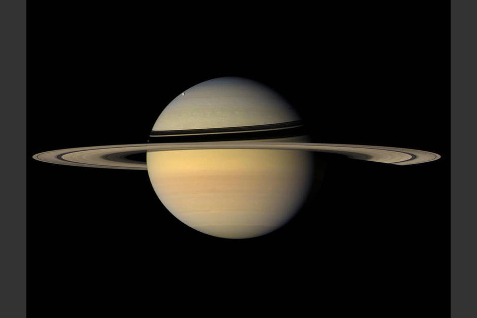 Saturno se puede apreciar desde la tierra. (Foto: NASA)