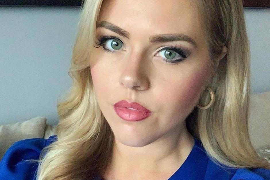 La periodista fue alertada por una espectadora que le envi&oacute; un mensaje. (Foto: Victoria Price)