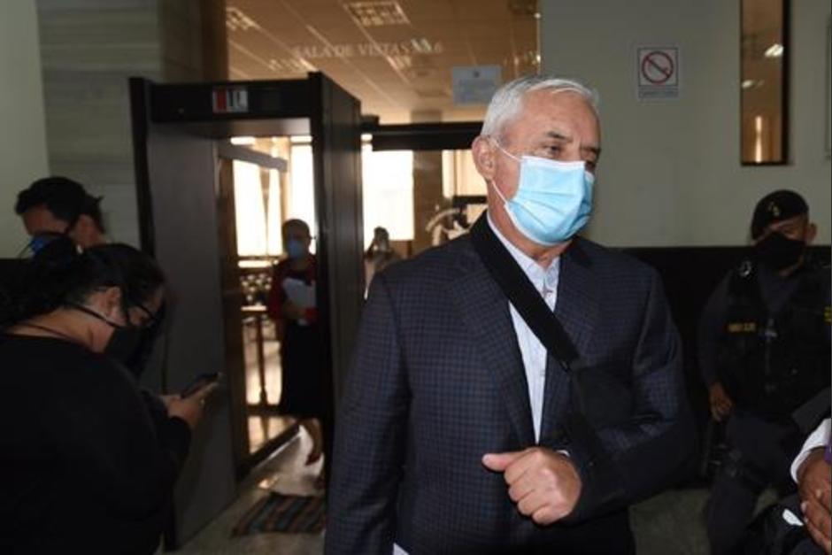 El expresidente Otto Pérez Molina permanece en el Hospital Militar. (Foto: archivo/Soy502)