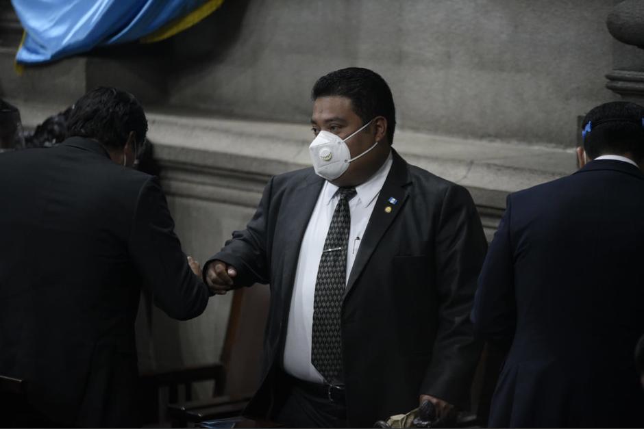 Allan Rodríguez, presidente del Congreso, está internado en el Centro Médico Militar luego de sufrir complicaciones por Covid-19. Según confirmaron, el también diputado padece hipertensión y diabetes. (Foto: Archivo/Soy502)