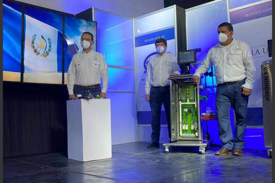 Un grupo de ingenieros de la agroindustria azucarera creó este prototipo que posteriormente se multiplicará y llegará a hospitales nacionales. (Foto: Ingenio La Unión)