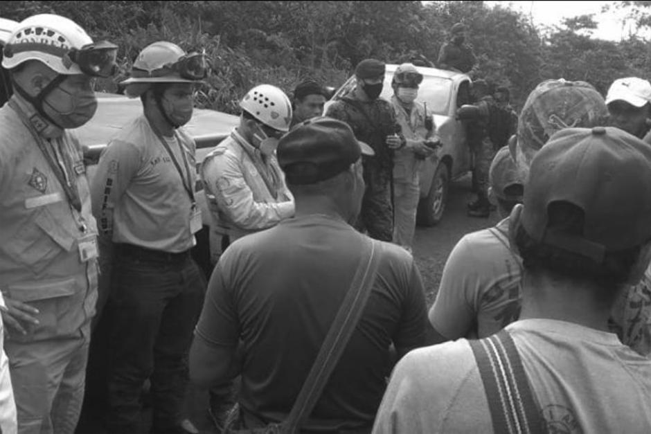 Localizan sin vida el cuerpo de menor 9 años arrastrado por una corriente de agua generada por las fuertes lluvias. (Foto: Conred)