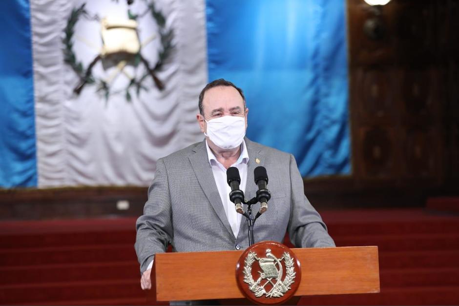 El presidente lamentó el hecho registrado el fin de semana. (Foto: Archivo/Soy502)&nbsp;