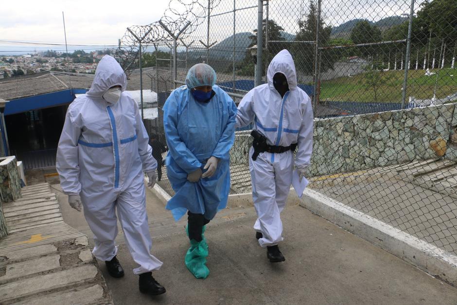 Privados de libertad han sido trasladados con fuertes medidas de seguridad a sus audiencias en Torre de Tribunales. (Foto: Archivo/Soy502)