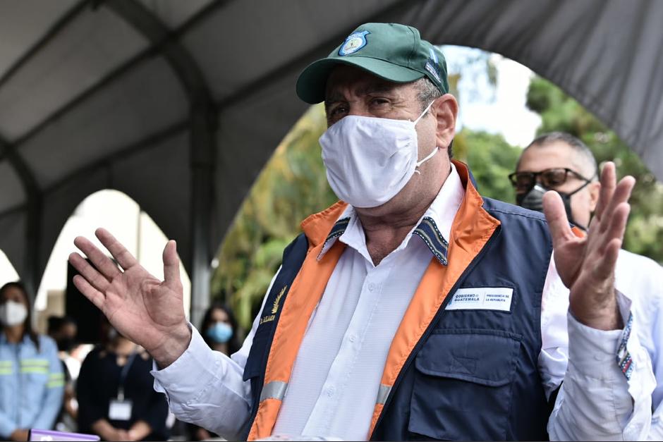 El presidente Alejandro Giammattei particip&oacute; en el lanzamiento de la Plataforma Digital BA Web del Ministerio de Ambiente y Recursos Naturales. (Foto: Presidencia)