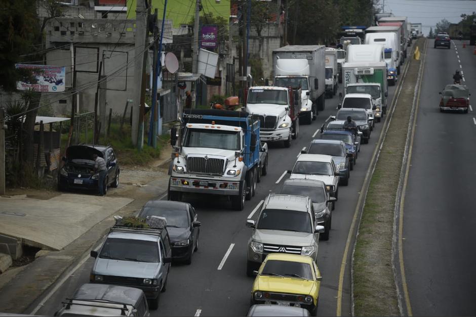 La restricción de movilidad por el número de placa estará vigente, al menos, hasta el sábado de la próxima semana. (Foto: archivo/Soy502)