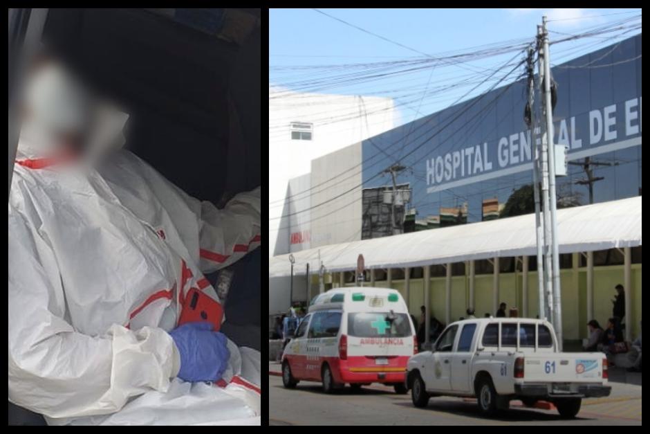 El personal del IGSS no atendió a bomberos Municipales Departamentales por no estar afiliados, pero después de varias llamadas y publicaciones en redes sociales decidieron aceptarlos. (Fotos: Facebook e IGSS)&nbsp;