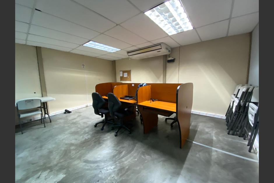 En la visita, el diputado no encontró ningún médico en el call center. (Foto: cortesía Cristian Álvarez)