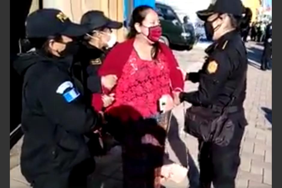 La detención se efectuó en San Cristóbal Verapaz. (Foto: captura de pantalla)