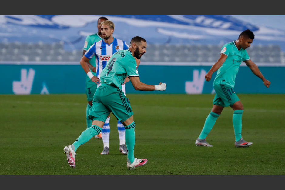 El Real Madrid consiguió el liderato al ganarle a la Real Sociedad. (Foto: Real Madrid)