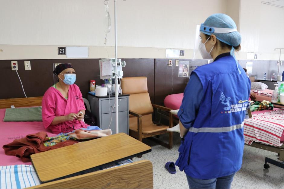 La PDH realizó una visita al Hospital General San Juan de Dios. (Foto: PDH)