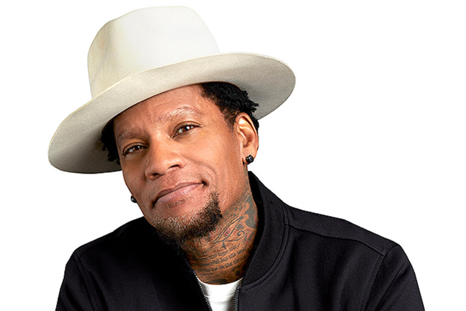 El comediante D.L. Hughley colapsó en el escenario, luego fue diagnosticado con Covid-19. (Fotos: AFP/TMZ)&nbsp;