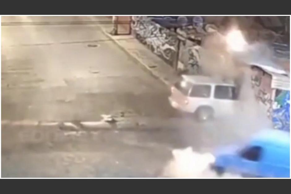 El hecho se produjo la madrugada de este 1 de marzo. (Captura Video)