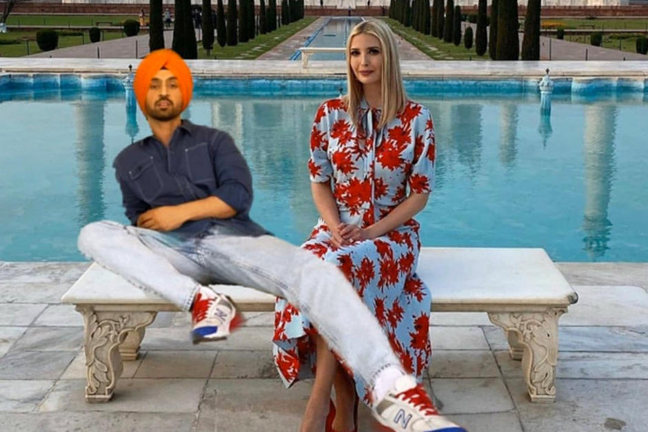 Ivanka Trump inspira nuevos "memes" desde el Taj Mahal